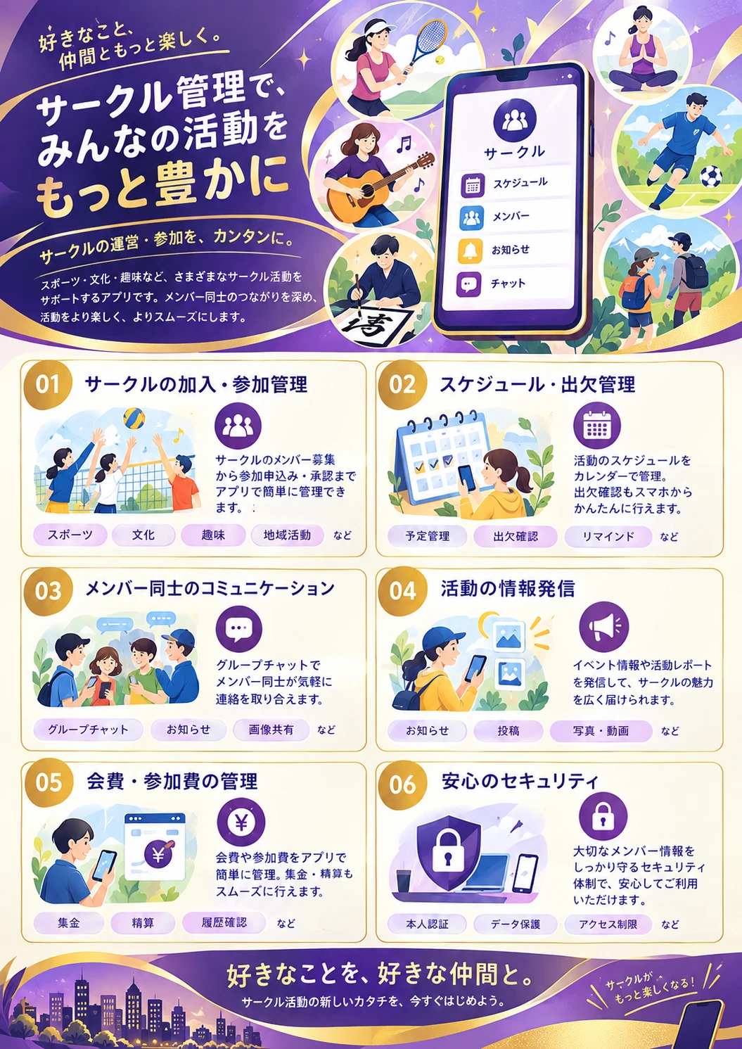 サークル管理
